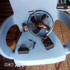 10 Inches Lithium Rechargeable Battery Mobile Fan