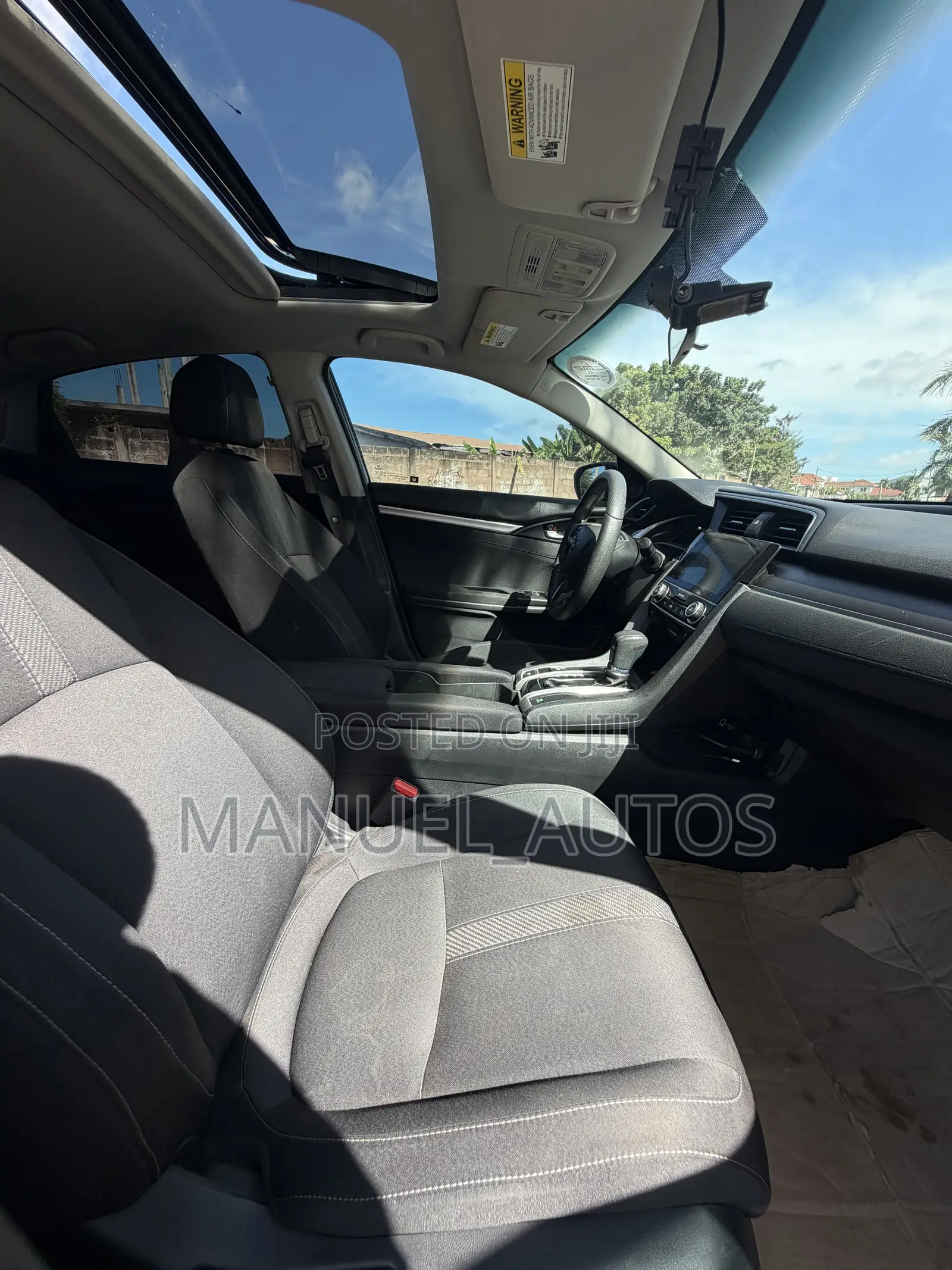 Honda Civic EX-T 4dr Sedan (1.5L 4cyl) 2017 Black