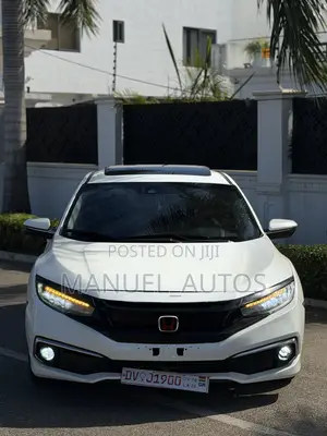 Honda Civic Touring Sedan 2018 White