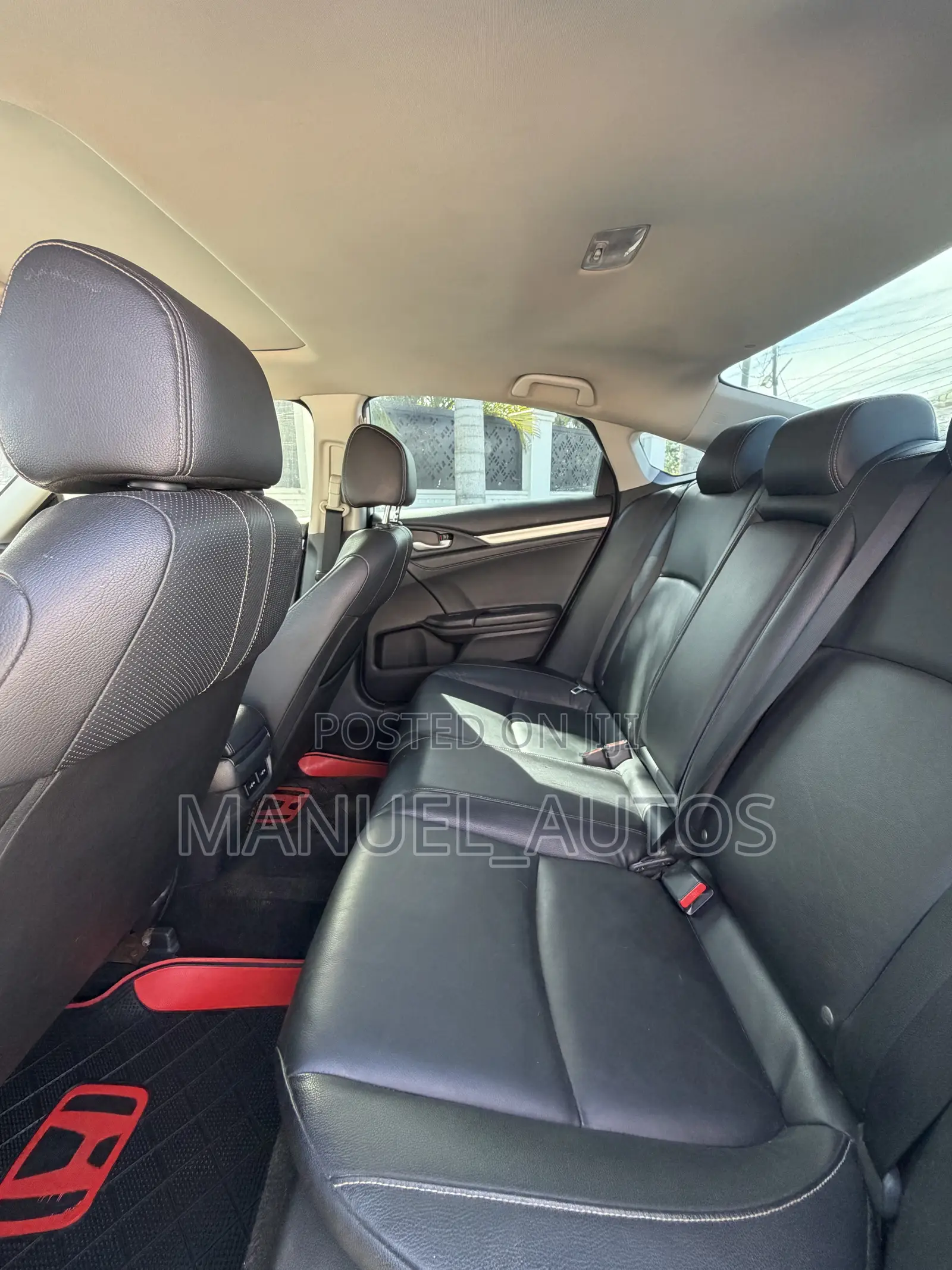 Honda Civic Touring Sedan 2018 White