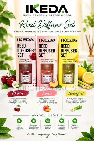 Ikeda Reed Diffusers (410ml)