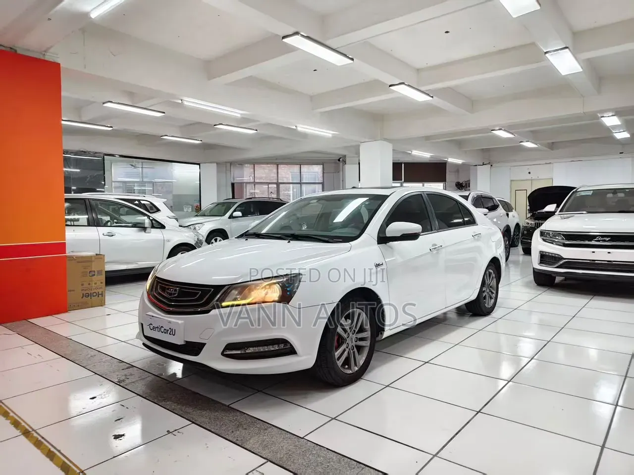 Geely Emgrand 2017 White