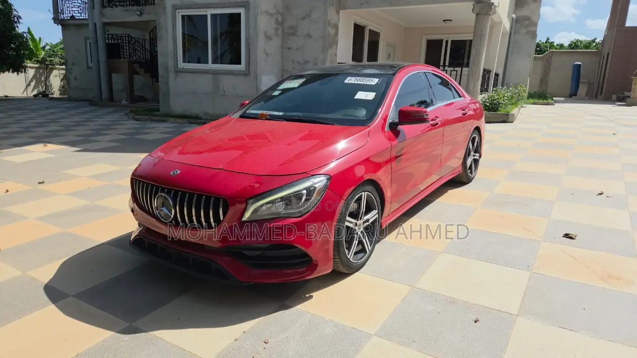 Mercedes-Benz CLA-Class CLA 250 Sedan 2018 Red