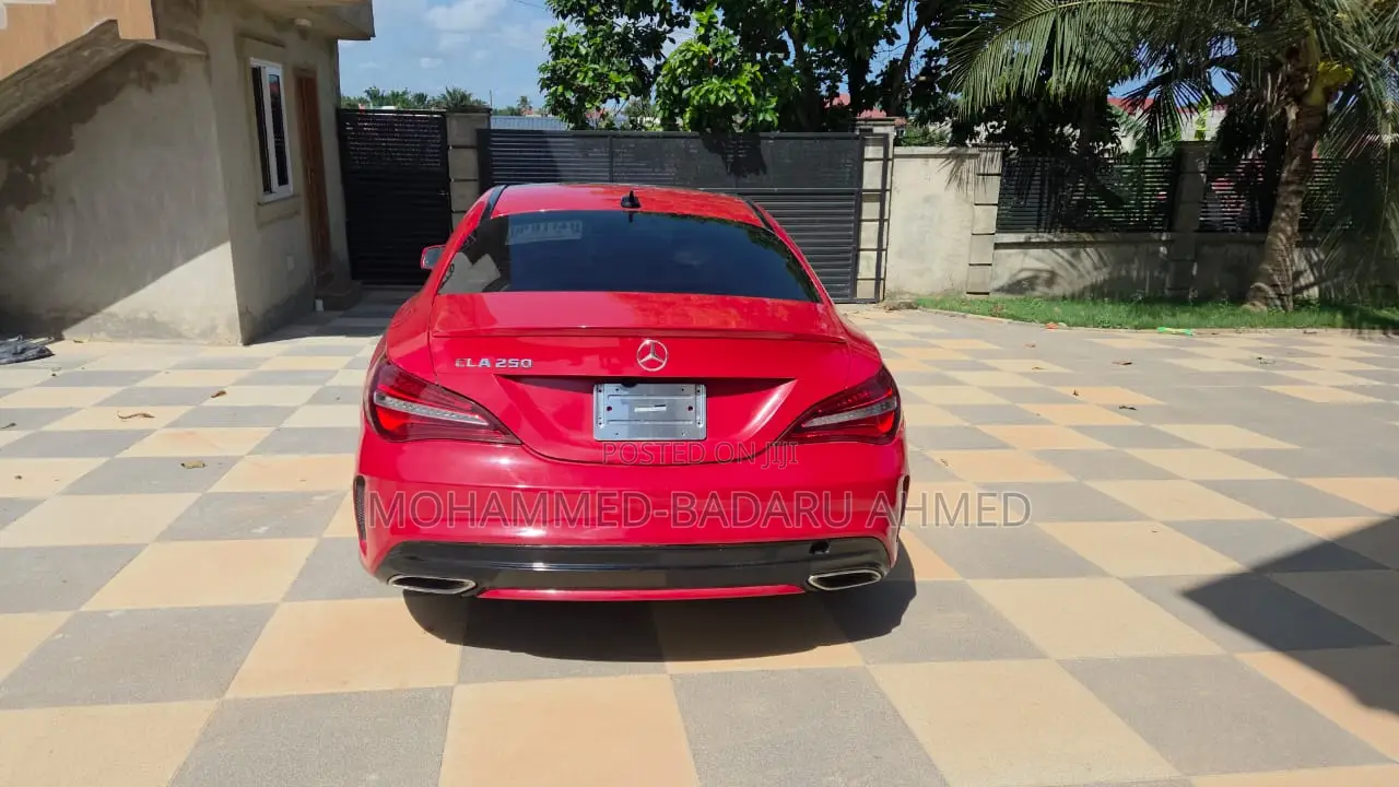 Mercedes-Benz CLA-Class CLA 250 Sedan 2018 Red