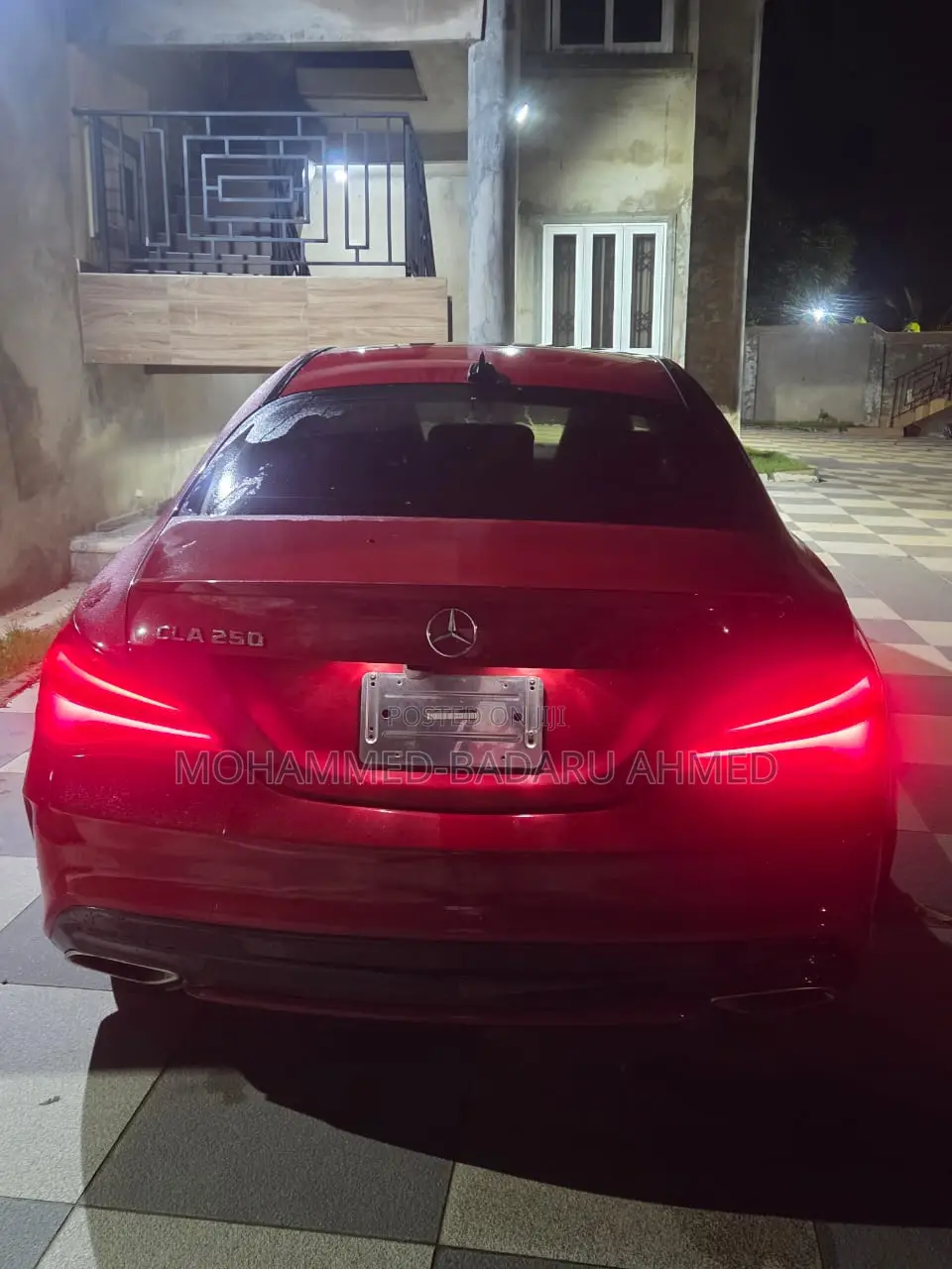 Mercedes-Benz CLA-Class CLA 250 Sedan 2018 Red