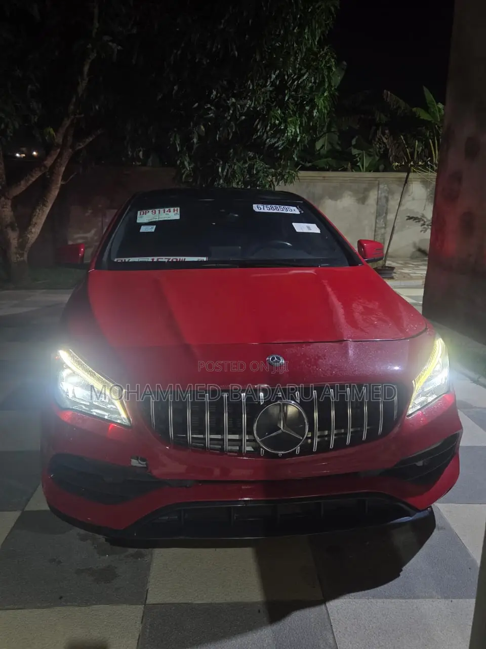 Mercedes-Benz CLA-Class CLA 250 Sedan 2018 Red