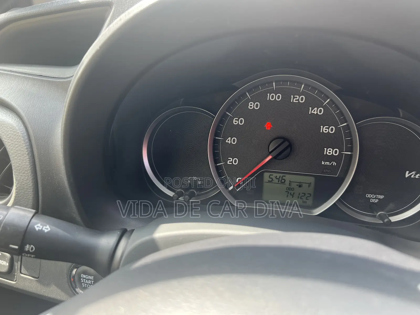 Toyota Vitz 1.3 FWD 5dr 2013 Blue