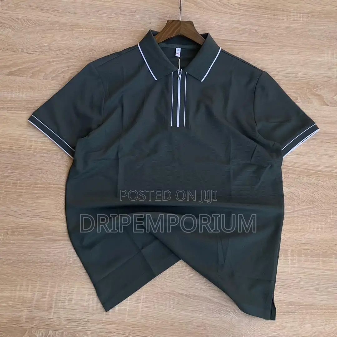 Luxury Zip Polo