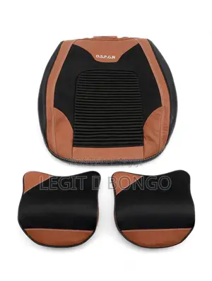 Brown & Black O.S.P.G.N Premium Leather Seat Covers