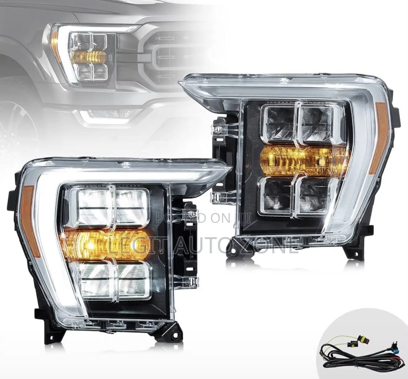 Ford F150 2022,2023,2024,2025,2026, LED Headlight