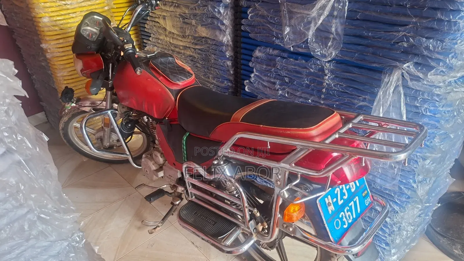 Haojue HJ125-11A 2022 Red