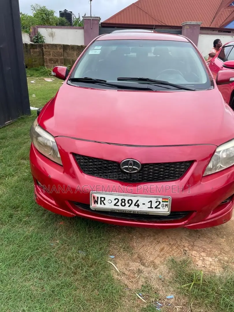 Toyota Corolla S 4dr Sedan (1.8L 4cyl 4A) 2012 Red