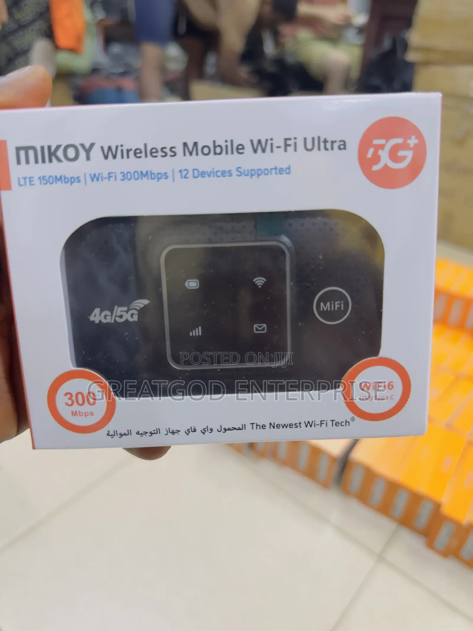 Mikoy 4g/5g Wireless Mobile Wi-Fi Ultra
