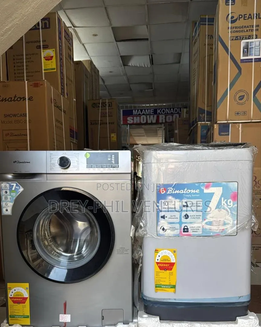 Fully Automatic Washing Machine to Load Binatone