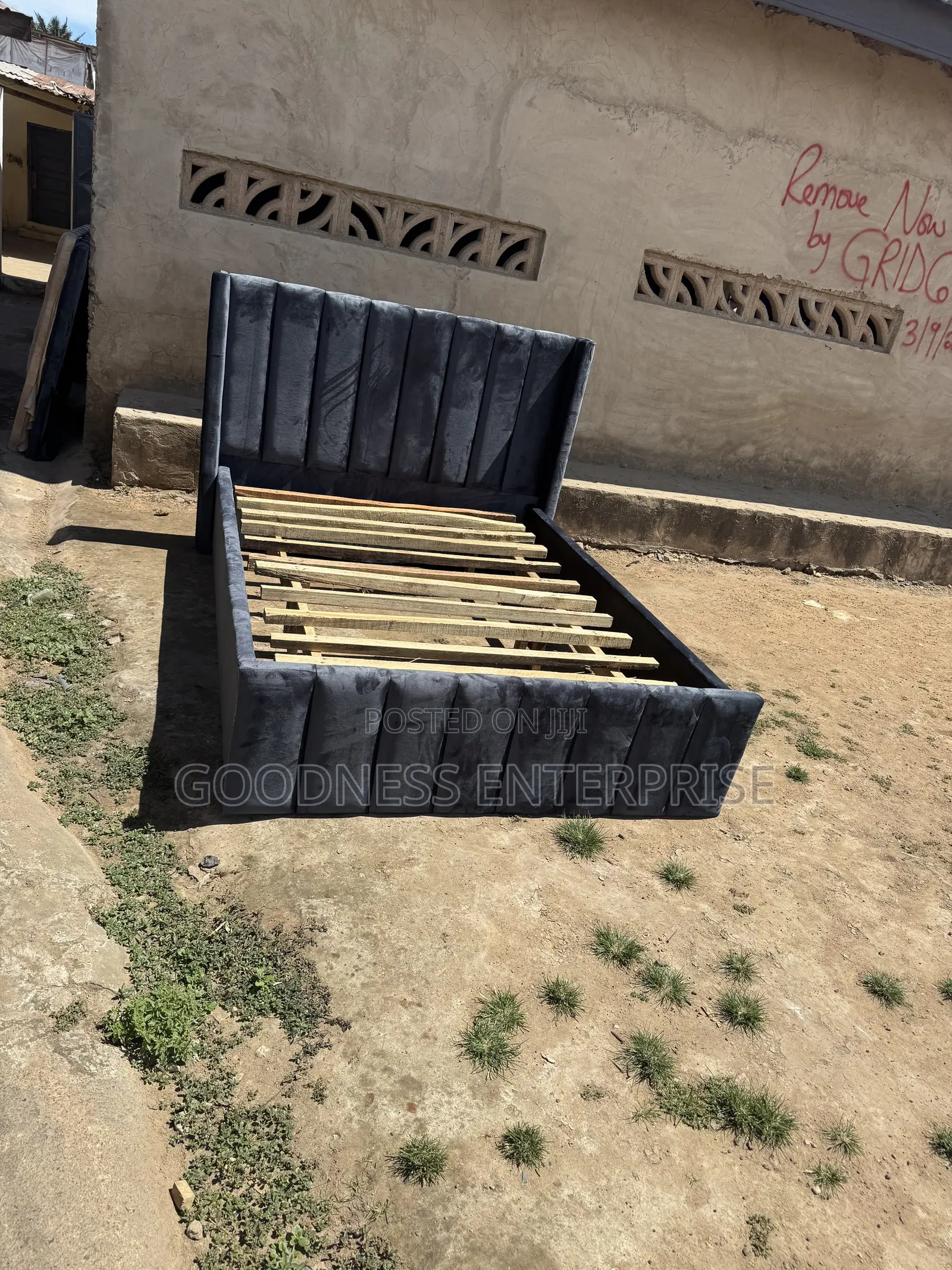 60/80 Fabric Bed Frame