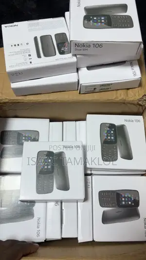 New Nokia 106 Black