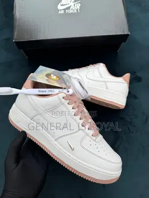 Nike Air Force 1 Low White With Peach