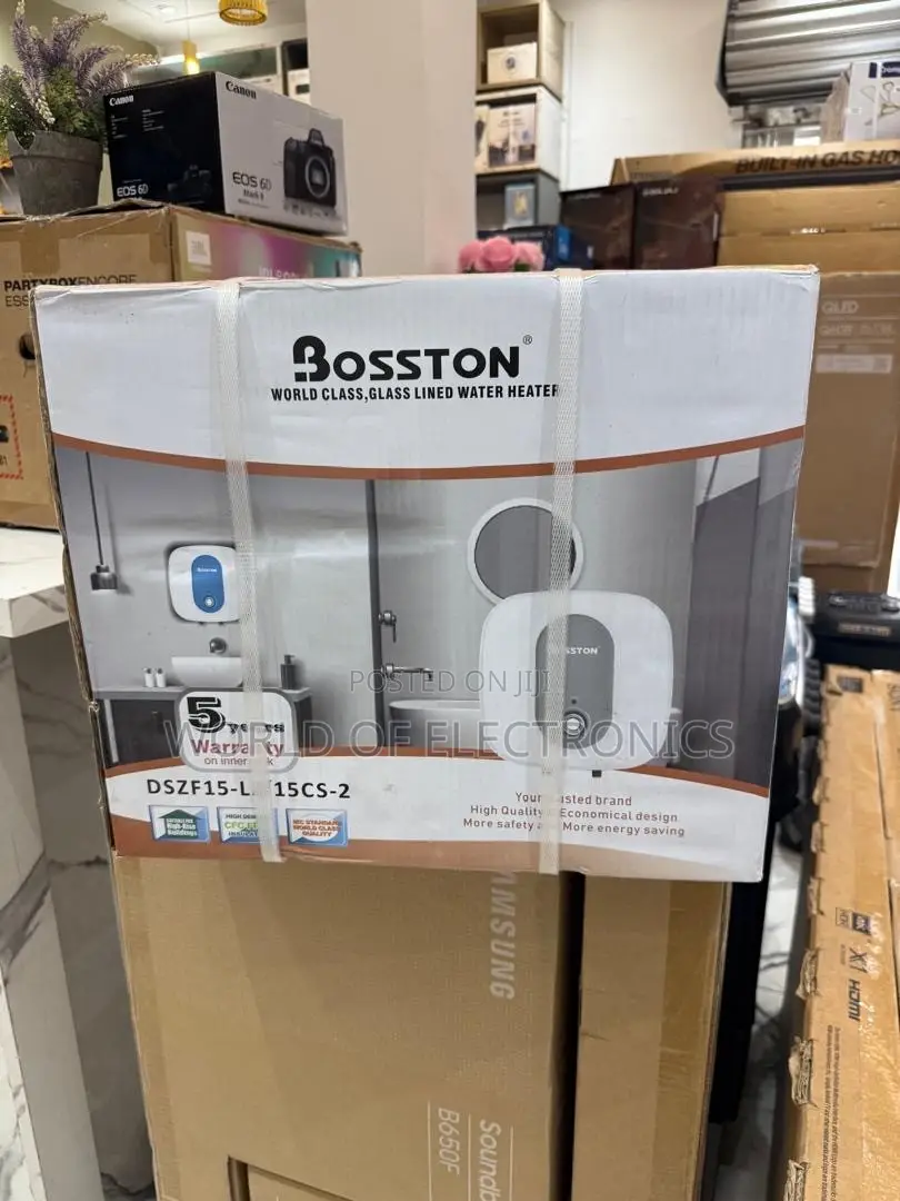 Bosston Water Heater Electric 15Lts White