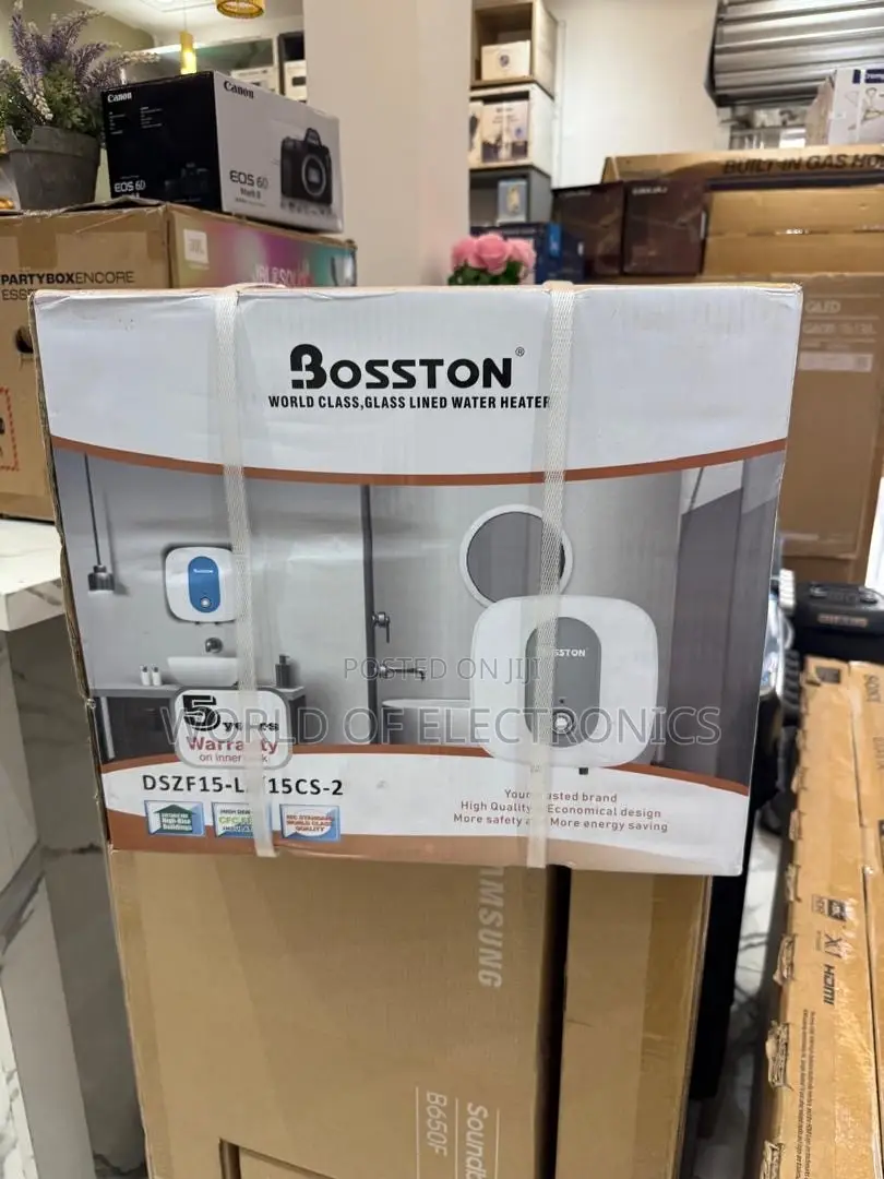 Bosston Water Heater Electric 15Lts White