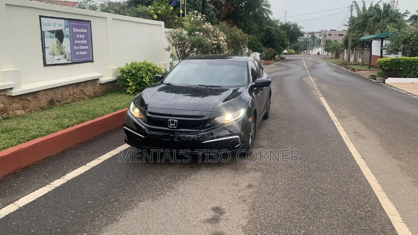 Honda Civic EX Sedan 2020 Black