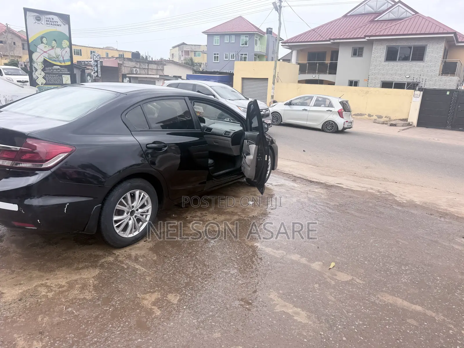 Honda Civic EX 4dr Sedan (1.8L 4cyl CVT) 2014 Black