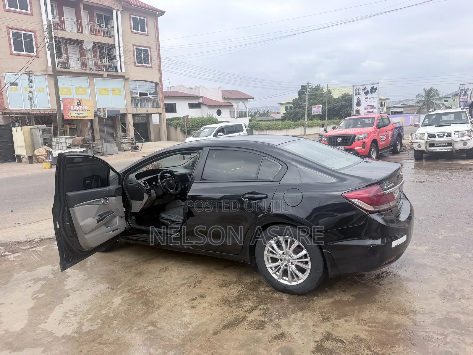 Honda Civic EX 4dr Sedan (1.8L 4cyl CVT) 2014 Black