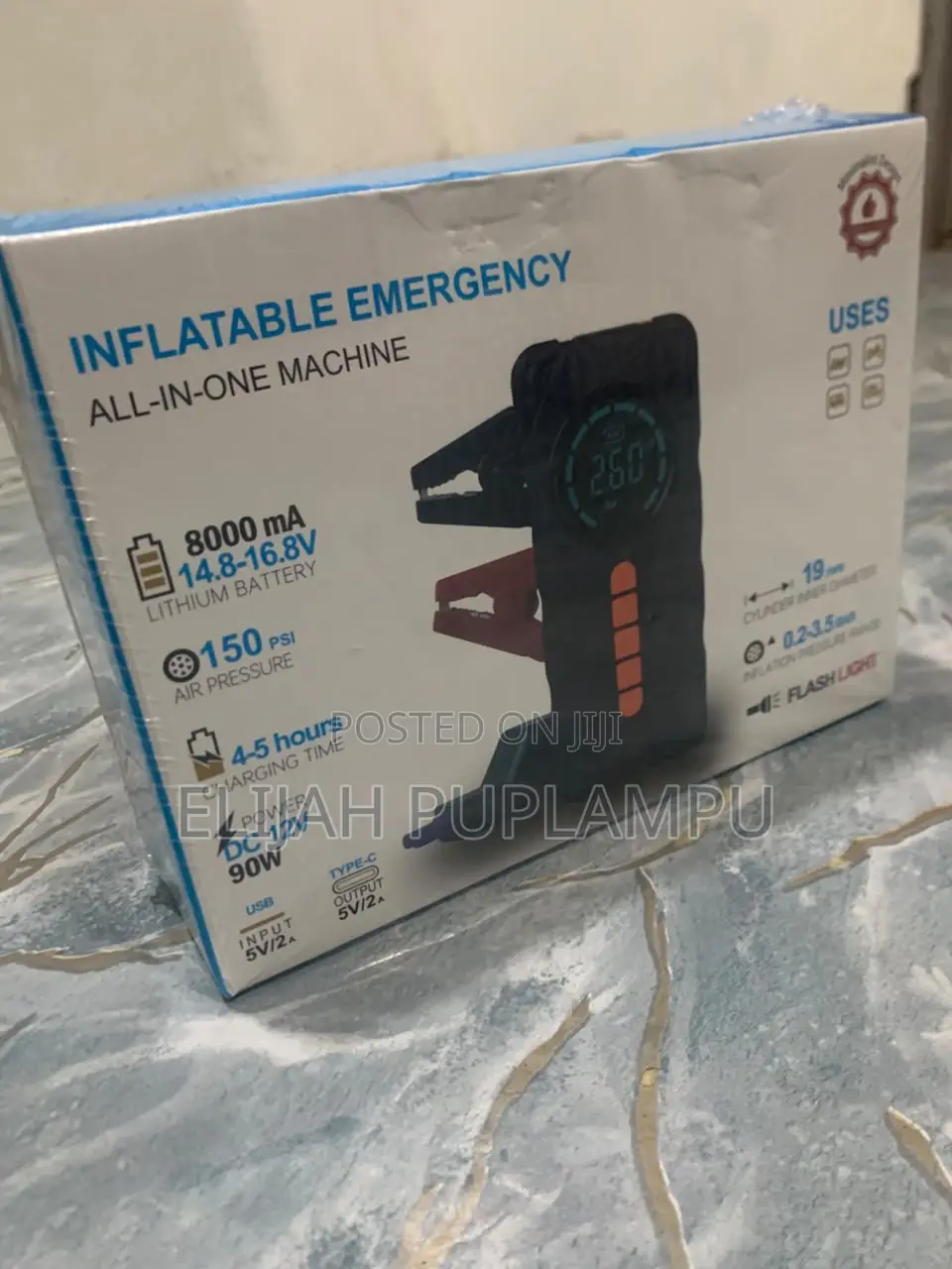 Inflatable Emergency Jumpstarter