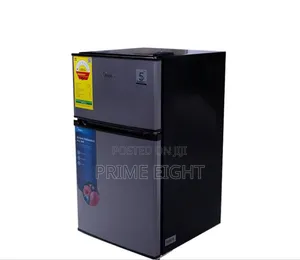 Midea 87 LTRS Double Door Table Top Fridge (MDRT134FGN50)
