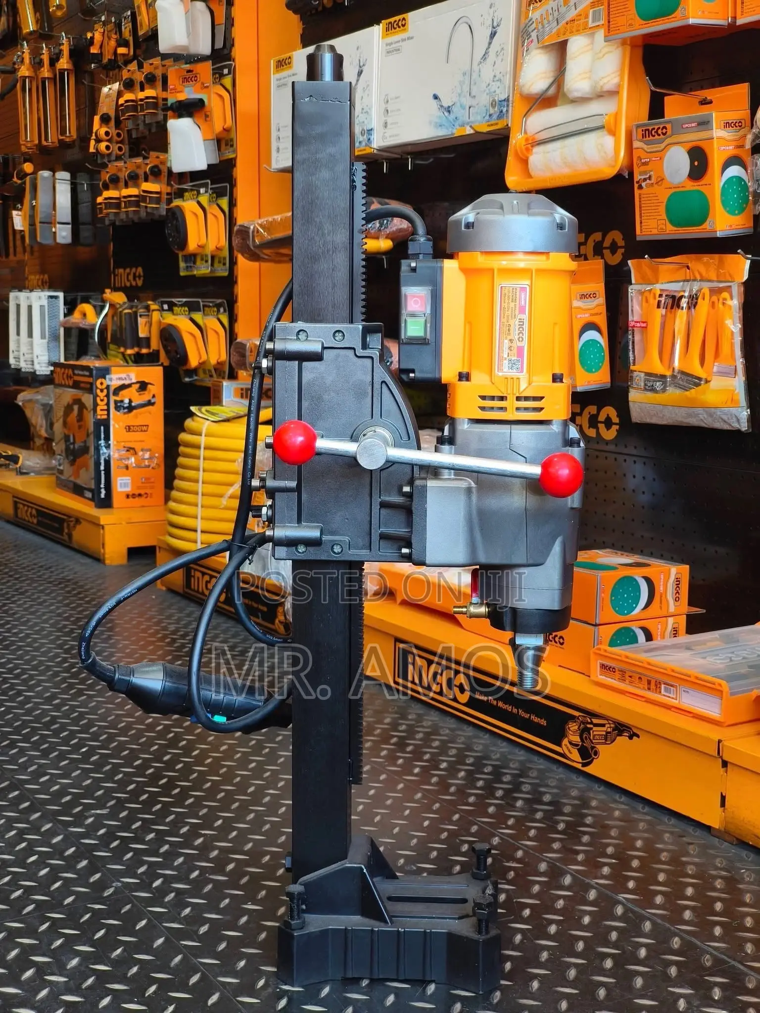 3800 Watts Diamond Drilling Machine With Leakage Protection - Ddm38001
