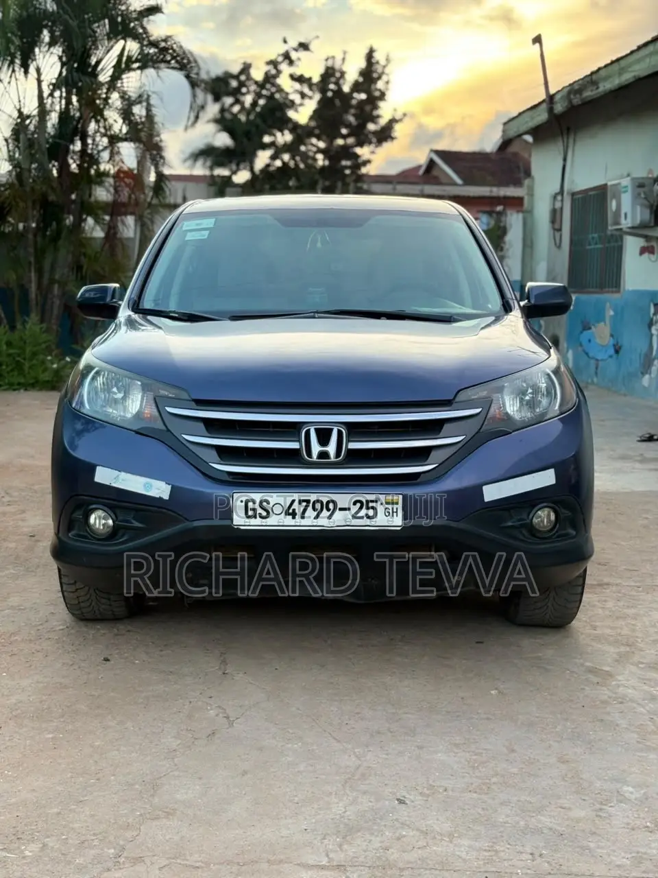 Honda CR-V EX-L 4dr SUV AWD (2.4L 4cyl 5A) 2014 Blue