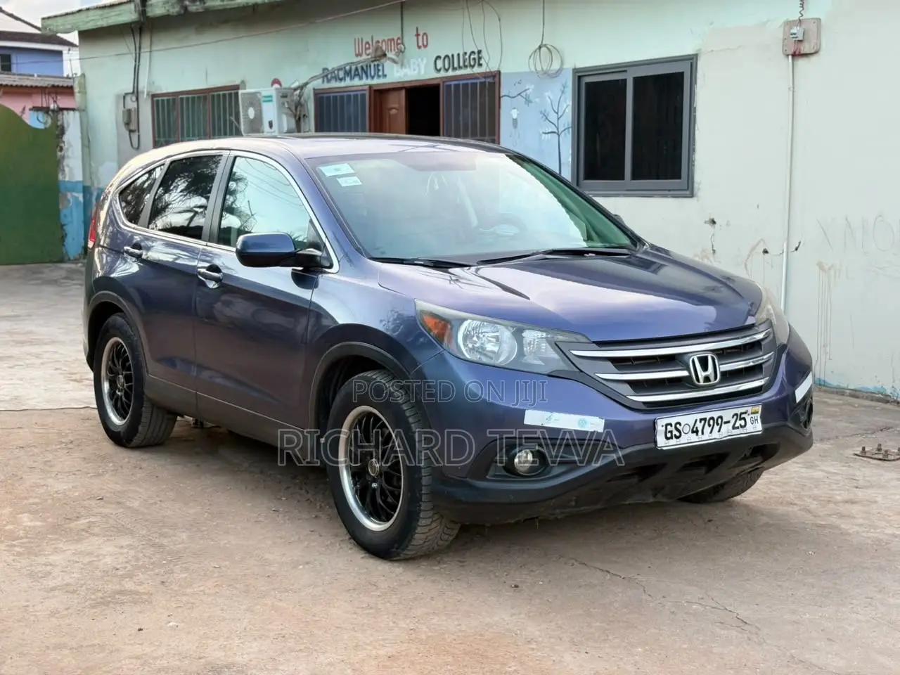 Honda CR-V EX-L 4dr SUV AWD (2.4L 4cyl 5A) 2014 Blue