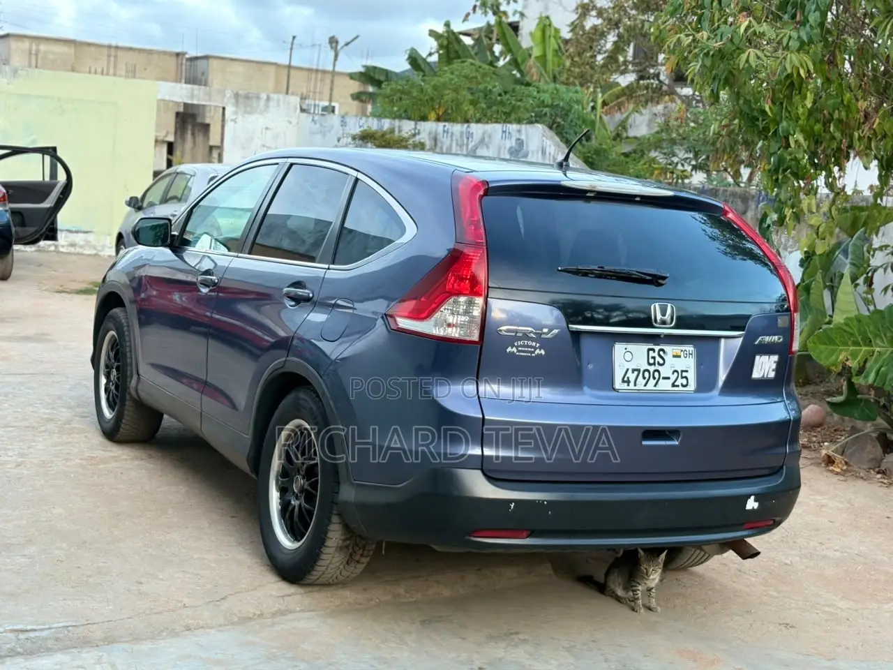 Honda CR-V EX-L 4dr SUV AWD (2.4L 4cyl 5A) 2014 Blue