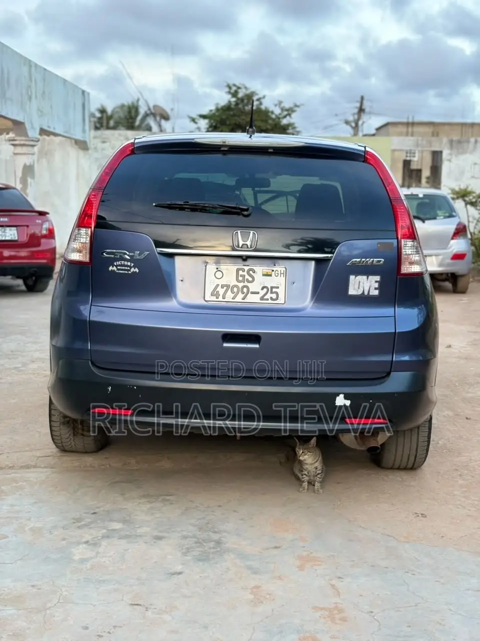 Honda CR-V EX-L 4dr SUV AWD (2.4L 4cyl 5A) 2014 Blue