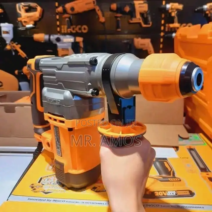 1500 Watt Rotary Hammer Drill With 5pcs Free Bits Set - Rh150028