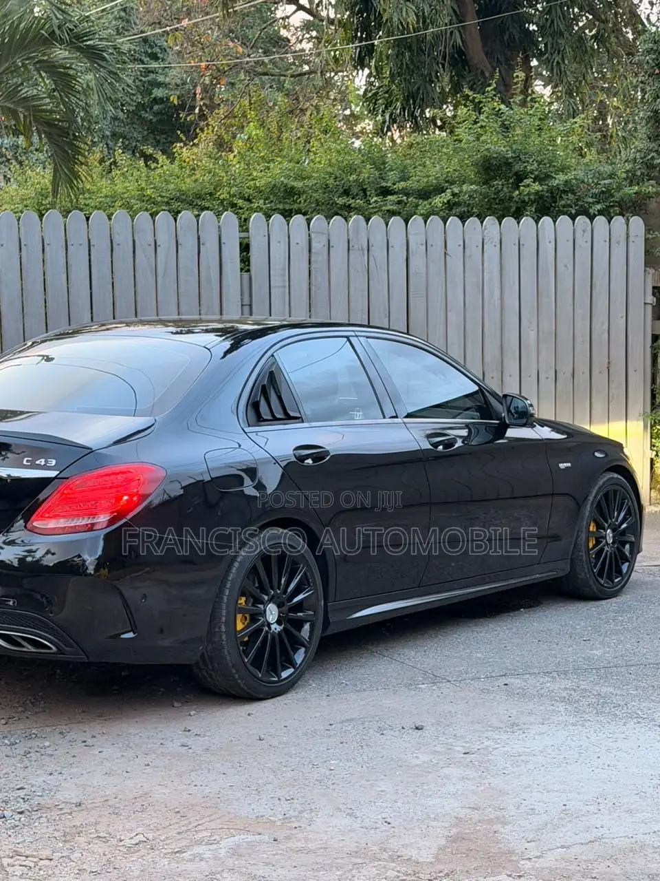 Mercedes-Benz C43 4Matic Sedan AWD (3.0L V6 9AM) 2017 Black