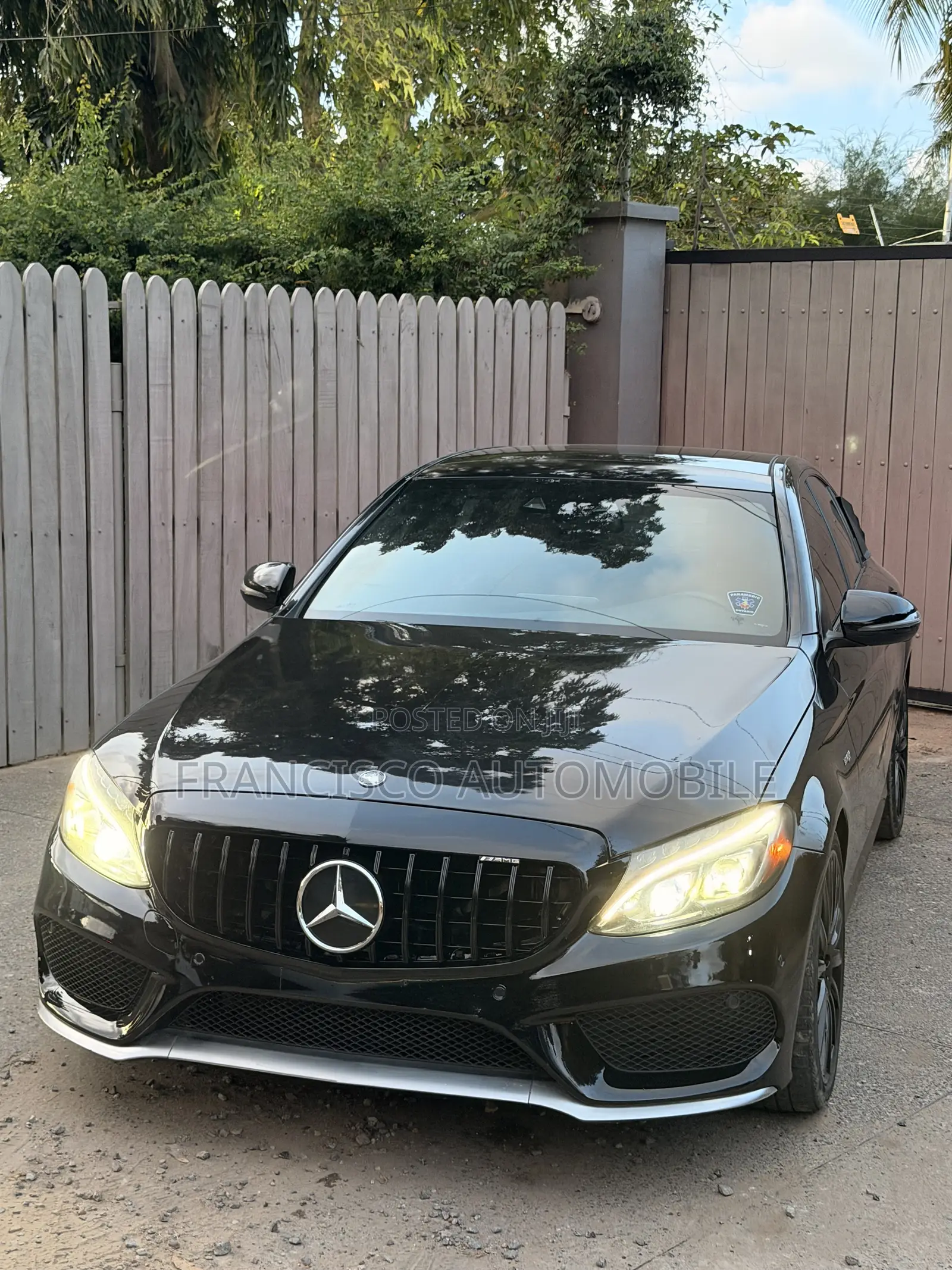 Mercedes-Benz C43 4Matic Sedan AWD (3.0L V6 9AM) 2017 Black
