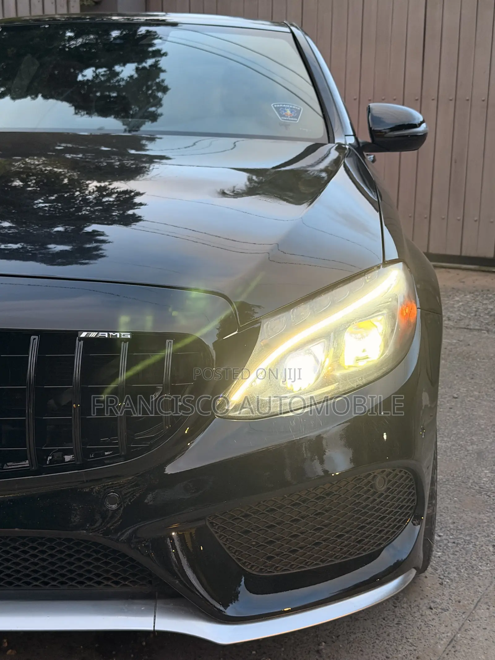 Mercedes-Benz C43 4Matic Sedan AWD (3.0L V6 9AM) 2017 Black