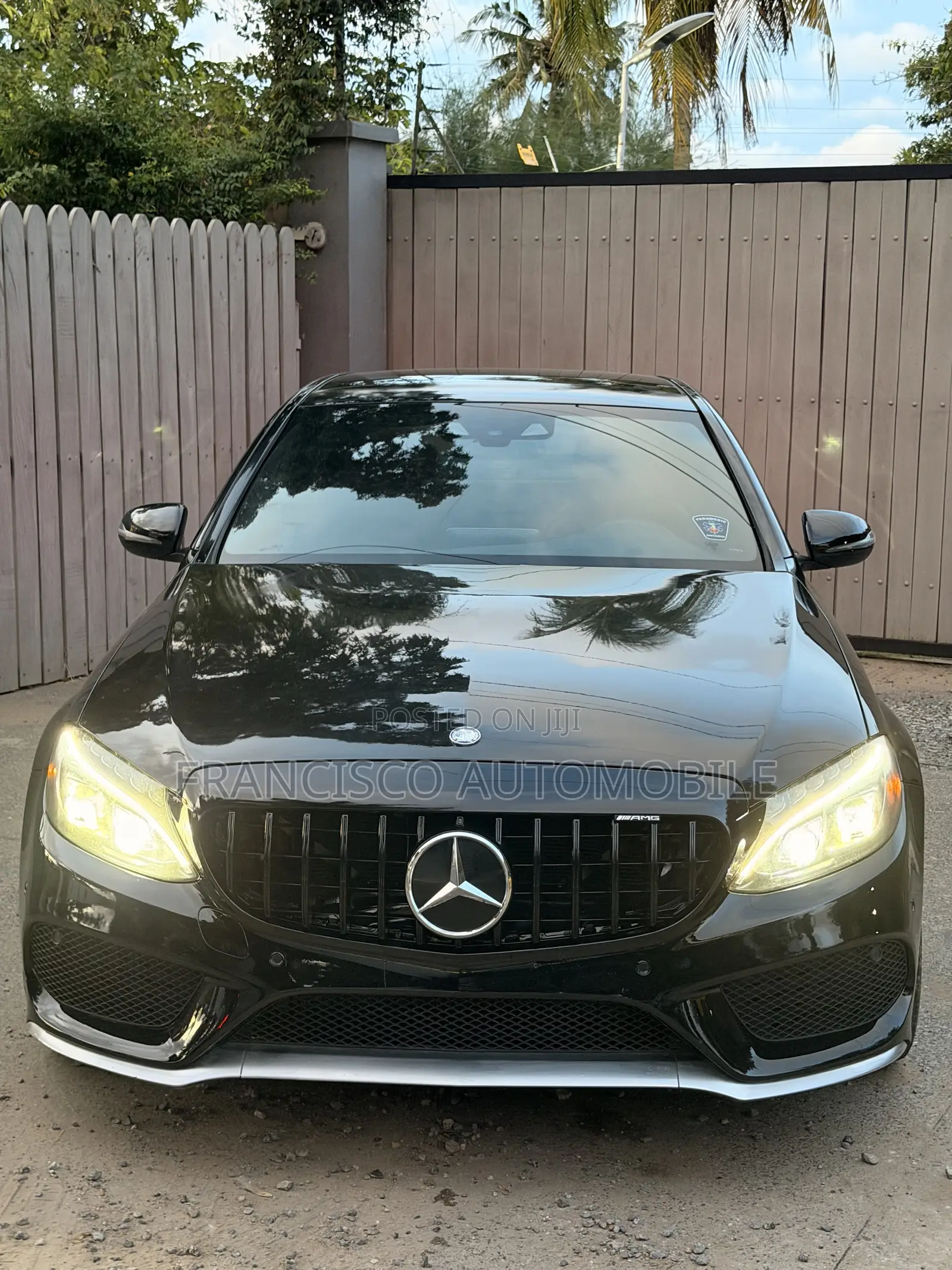 Mercedes-Benz C43 4Matic Sedan AWD (3.0L V6 9AM) 2017 Black