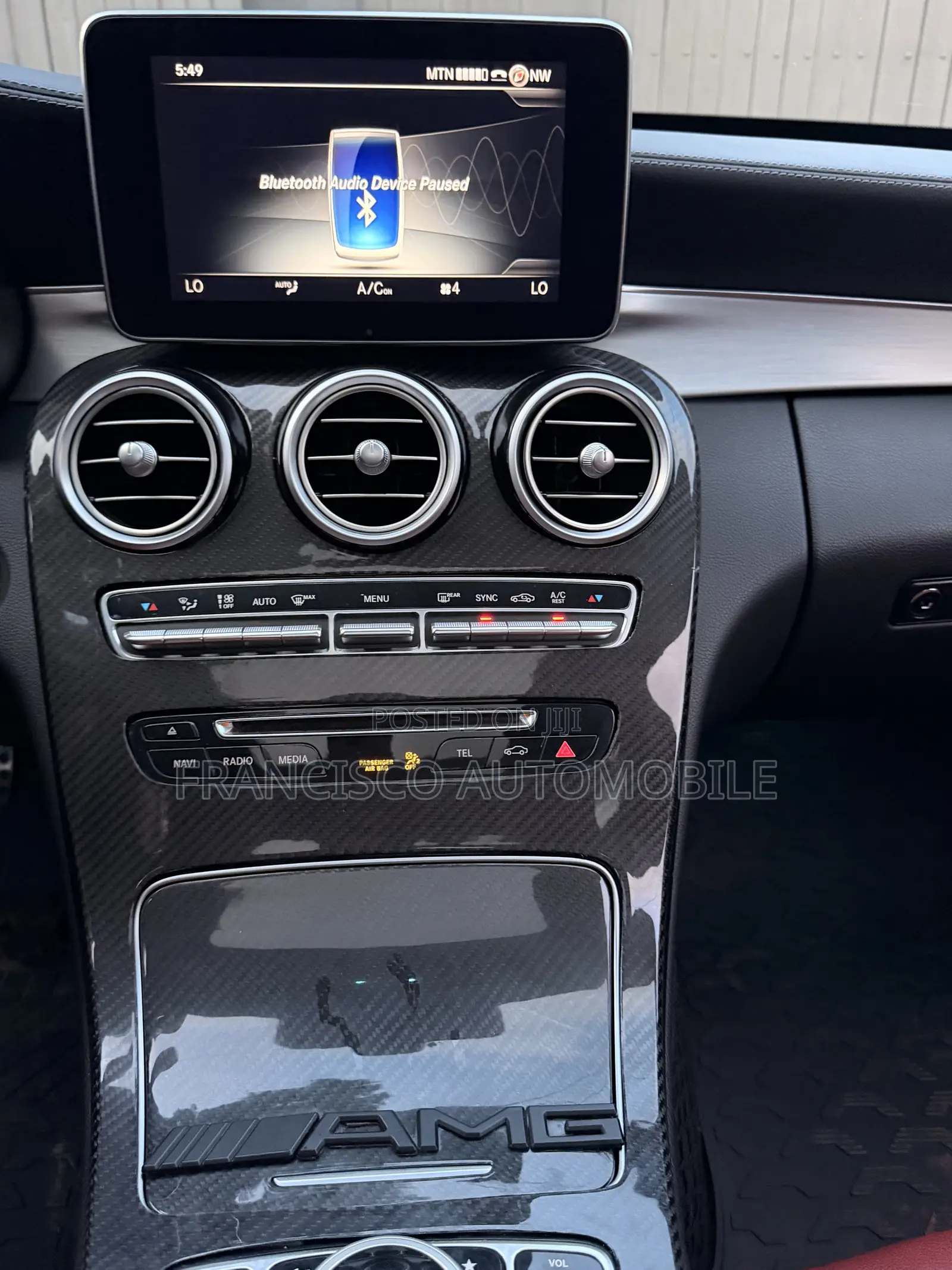 Mercedes-Benz C43 4Matic Sedan AWD (3.0L V6 9AM) 2017 Black