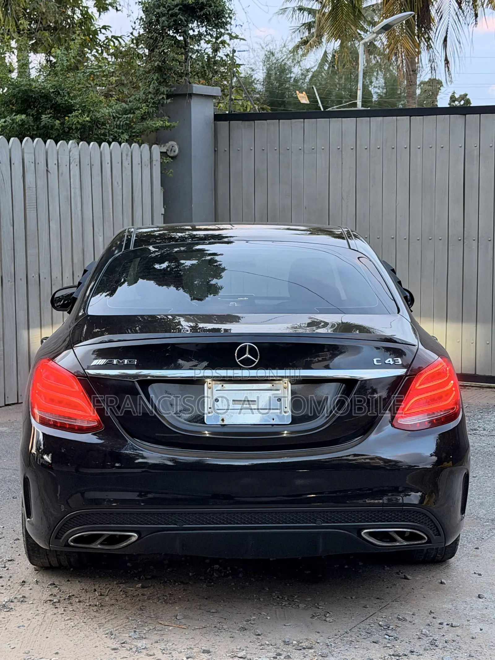 Mercedes-Benz C43 4Matic Sedan AWD (3.0L V6 9AM) 2017 Black