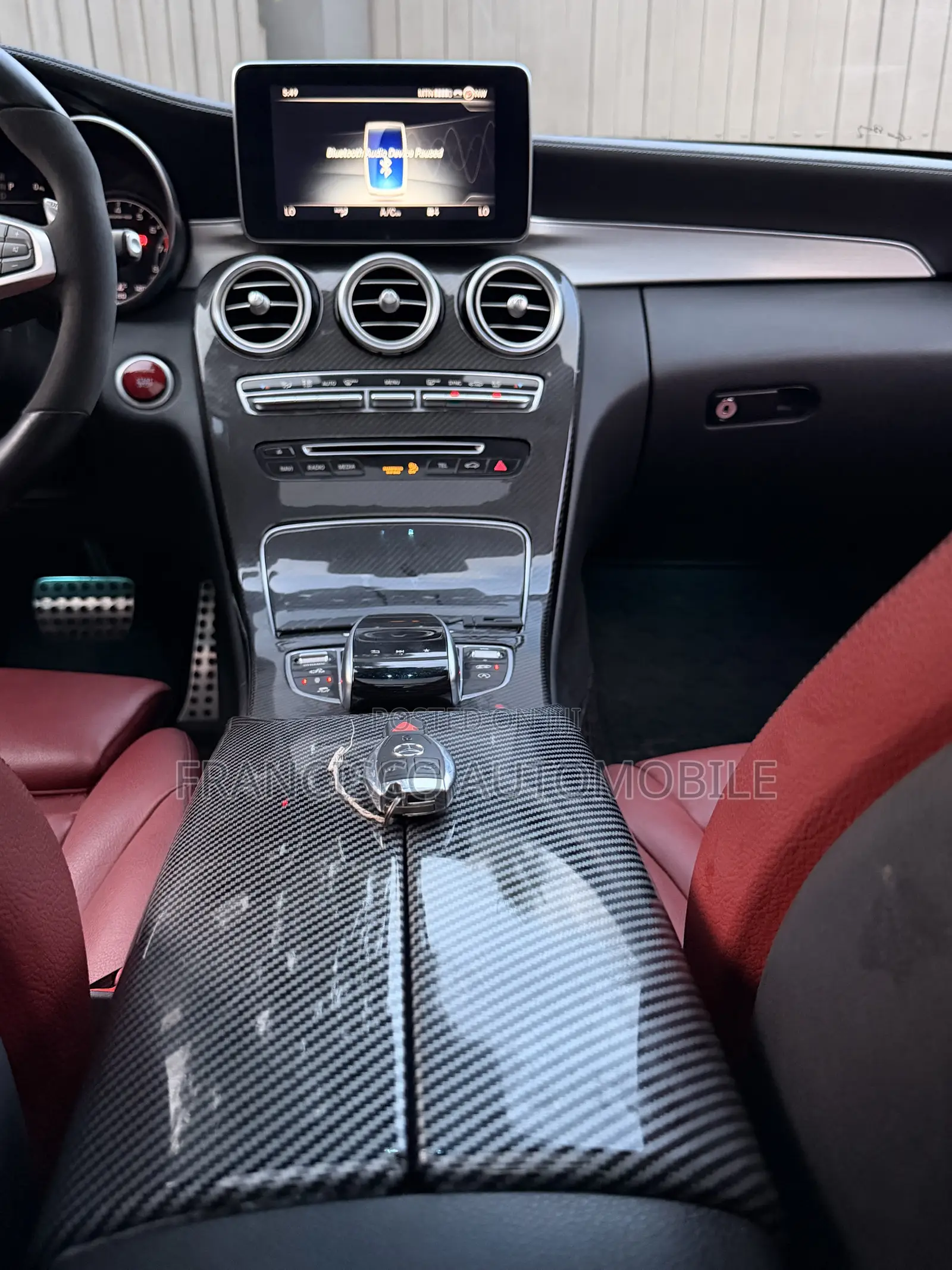 Mercedes-Benz C43 4Matic Sedan AWD (3.0L V6 9AM) 2017 Black