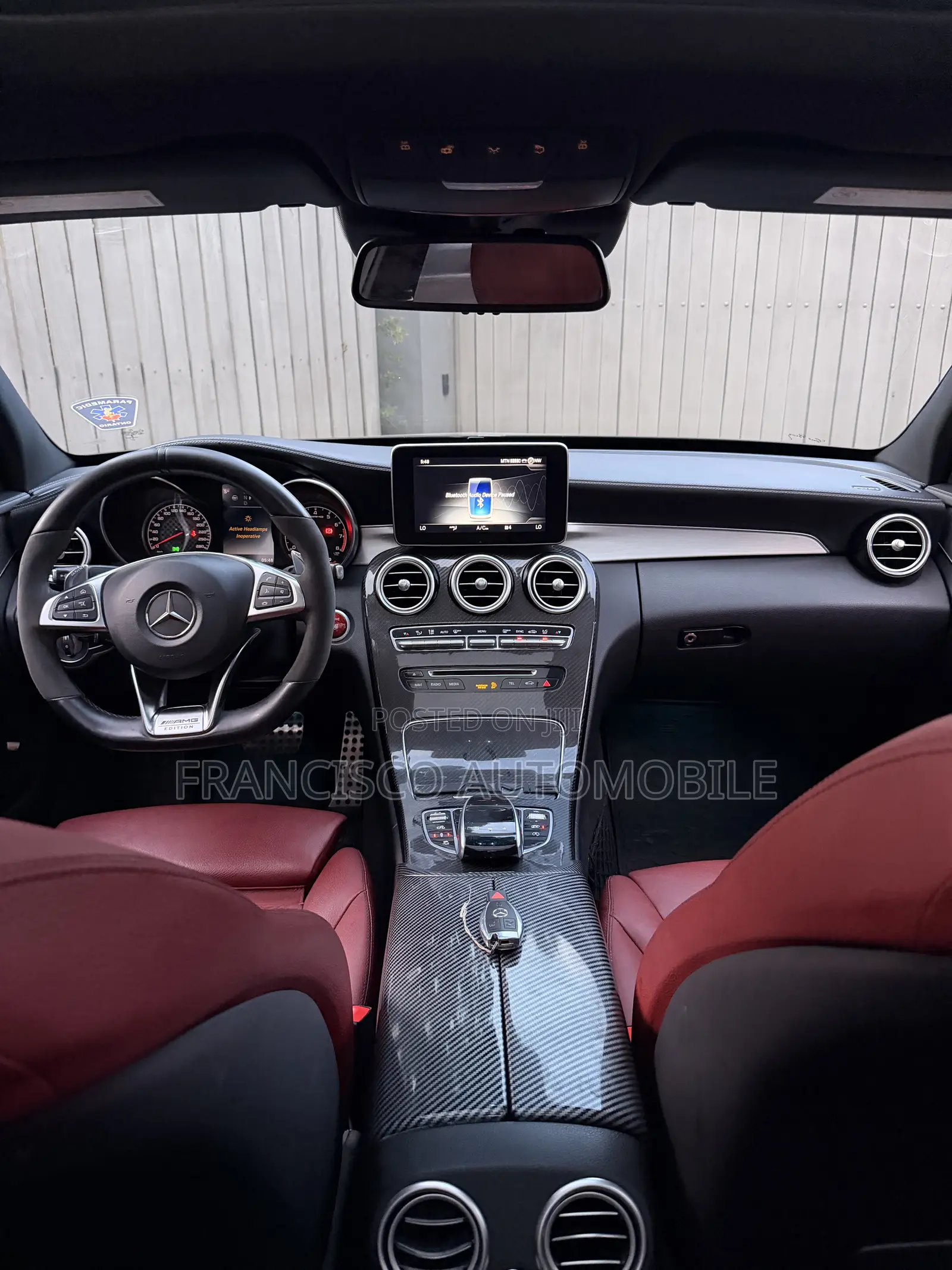 Mercedes-Benz C43 4Matic Sedan AWD (3.0L V6 9AM) 2017 Black