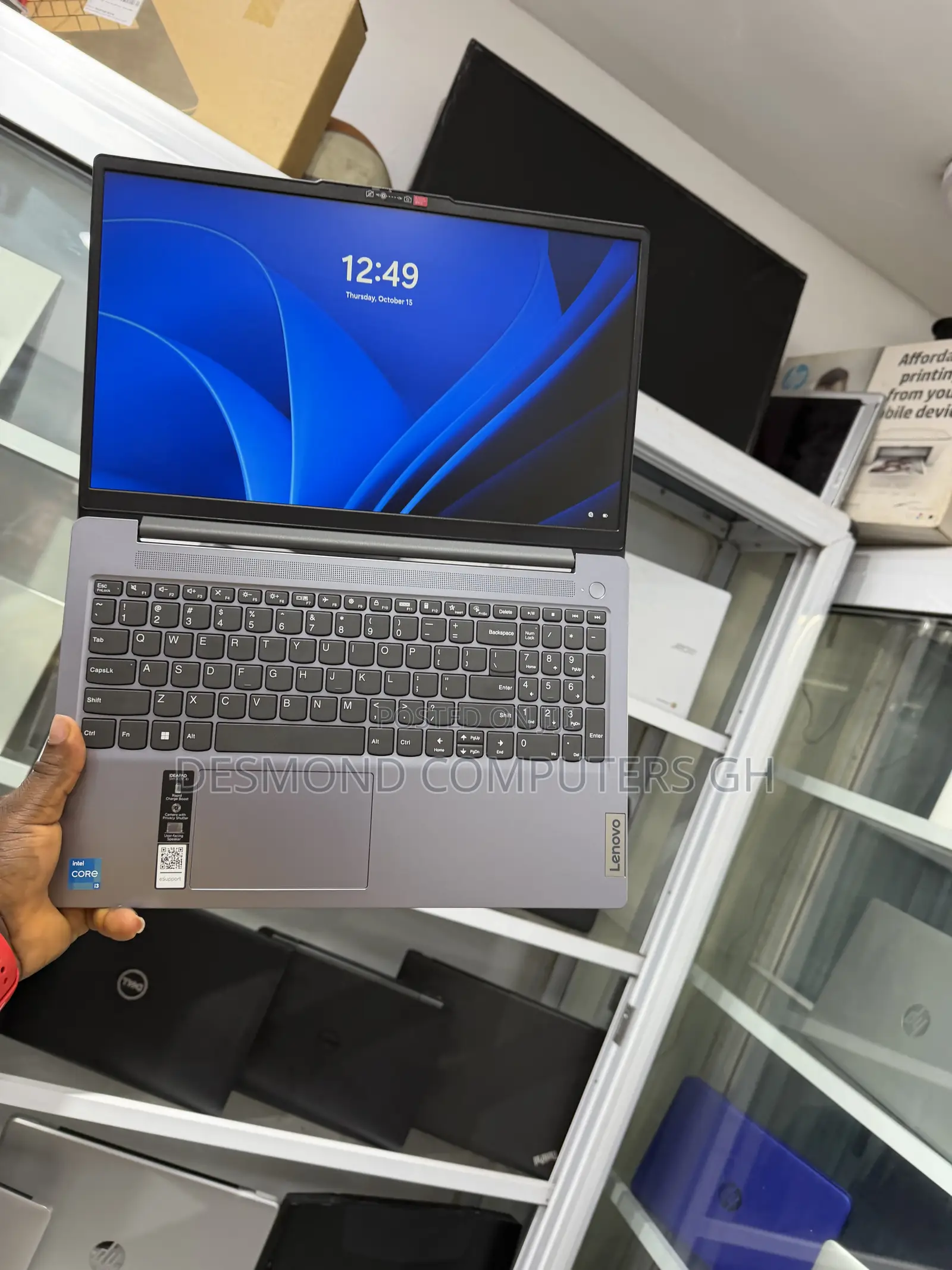 Laptop Lenovo Ideapad 3 8GB Intel Core i3 SSD 128GB