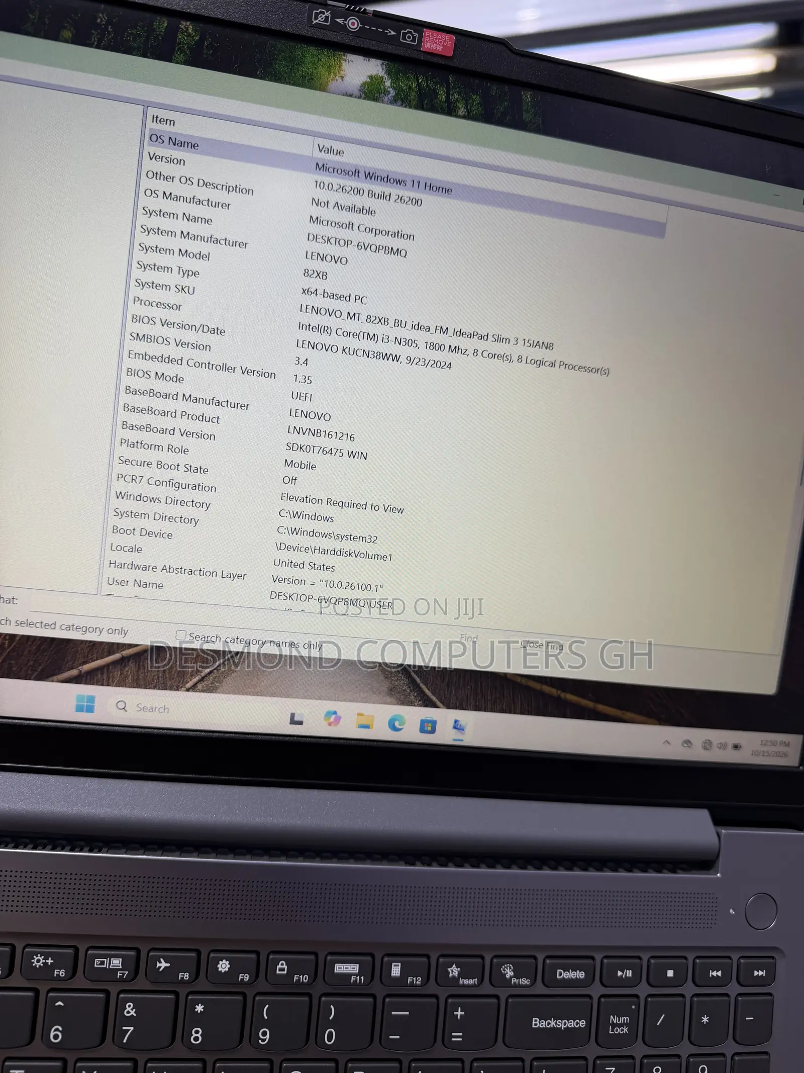 Laptop Lenovo Ideapad 3 8GB Intel Core i3 SSD 128GB