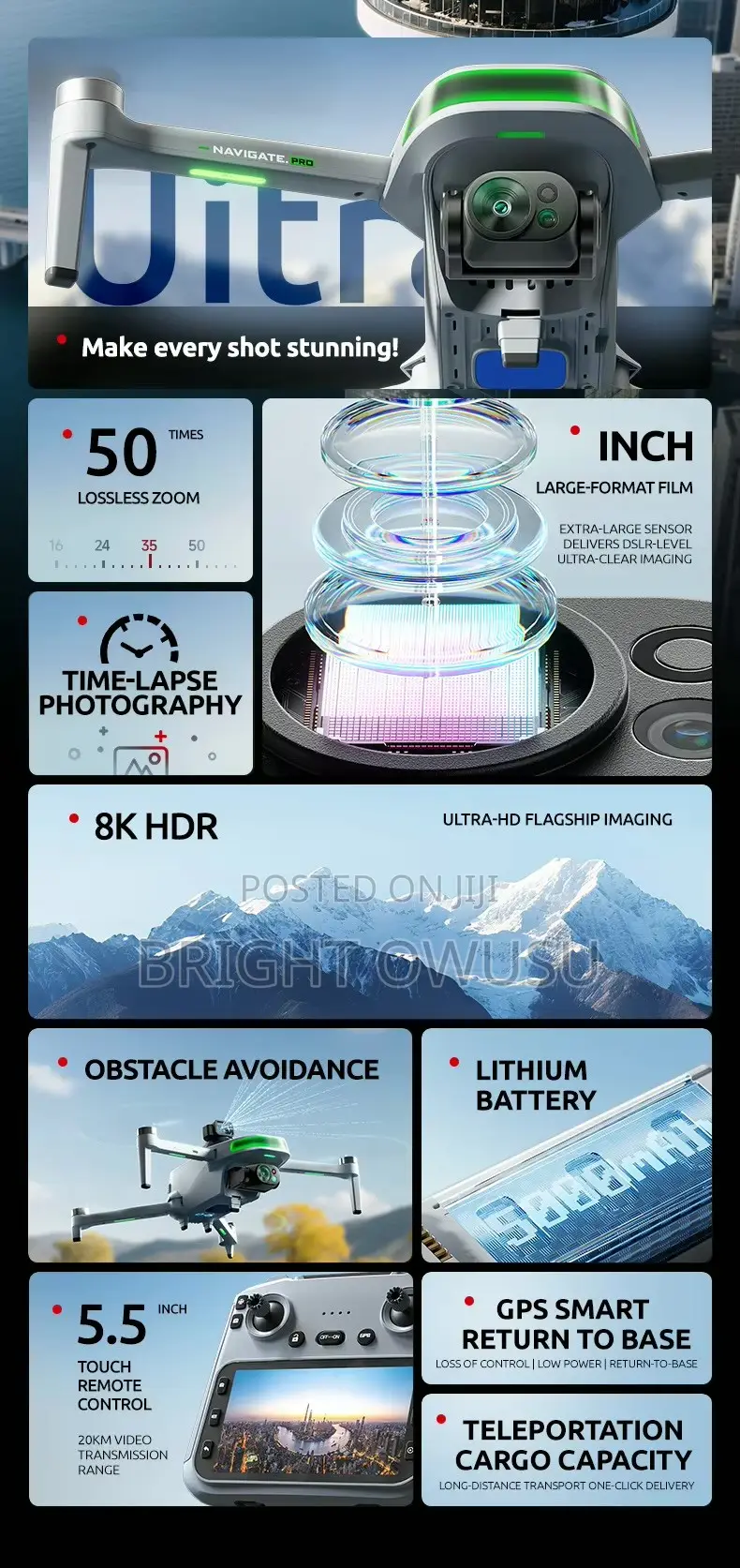 P31 Pro GPS Drone