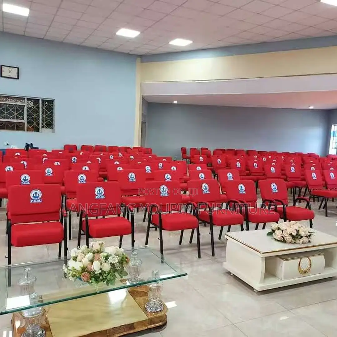 Custom Logo Church Chairs | Real Installed Projects | Tema