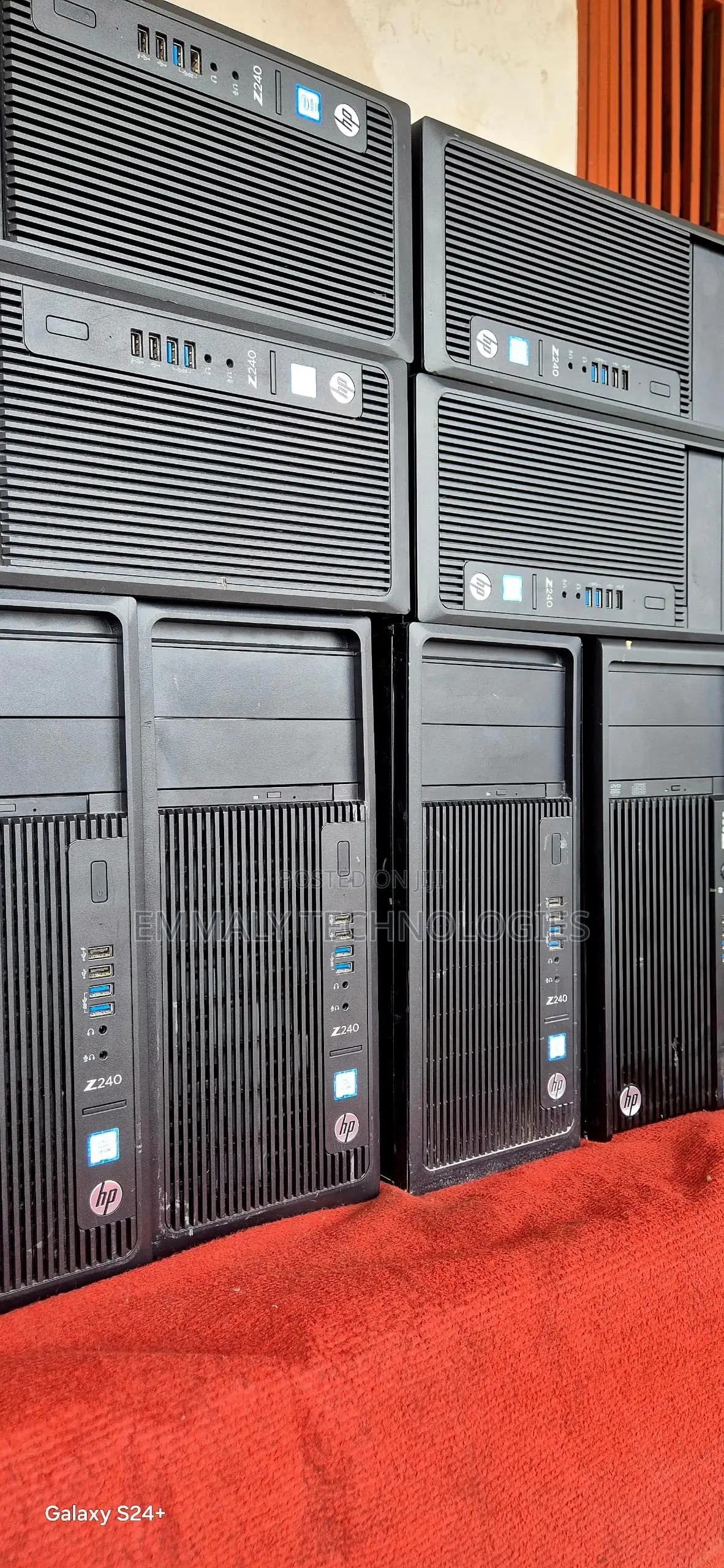 Desktop Computer HP Z240 8GB Intel Xeon HDD+SSD 256GB