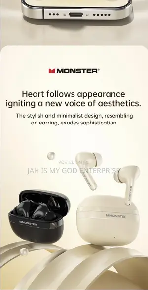 Monster MAXSTAR MQT68 Bluetooth 6.0 Sport IPX4 Waterproof Headphone