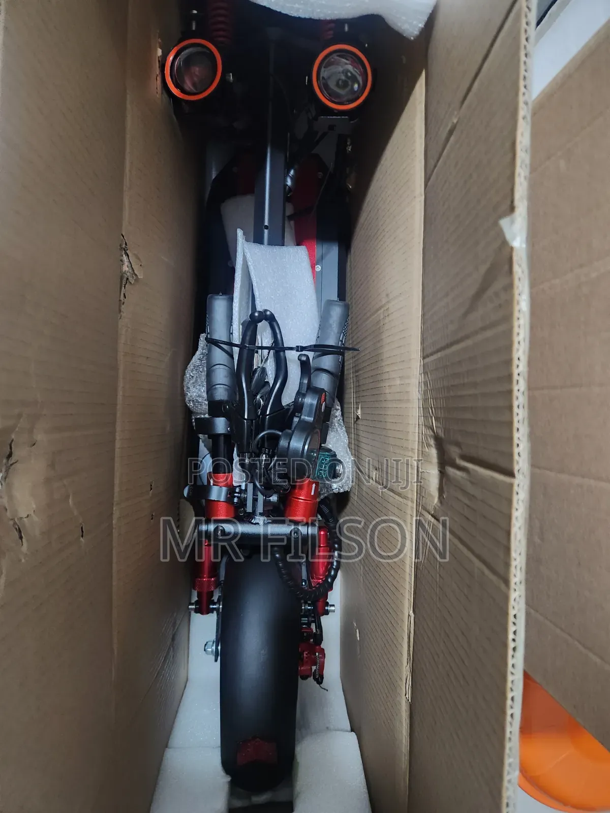 New Motorcycle 2026 Red