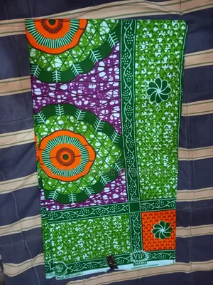 Green African Print(Me Ba W) Abroyire)